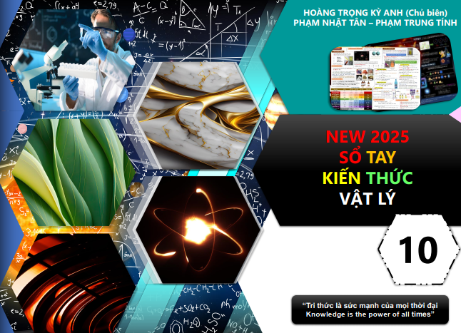 SỔ TAY KIẾN THỨC VẬT LÍ 10 NĂM 2025 Miễn phí